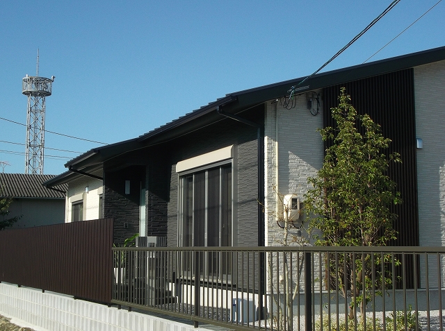 株式会社福光住建『大人の過ごす家(中庭のある平屋の住まい)』