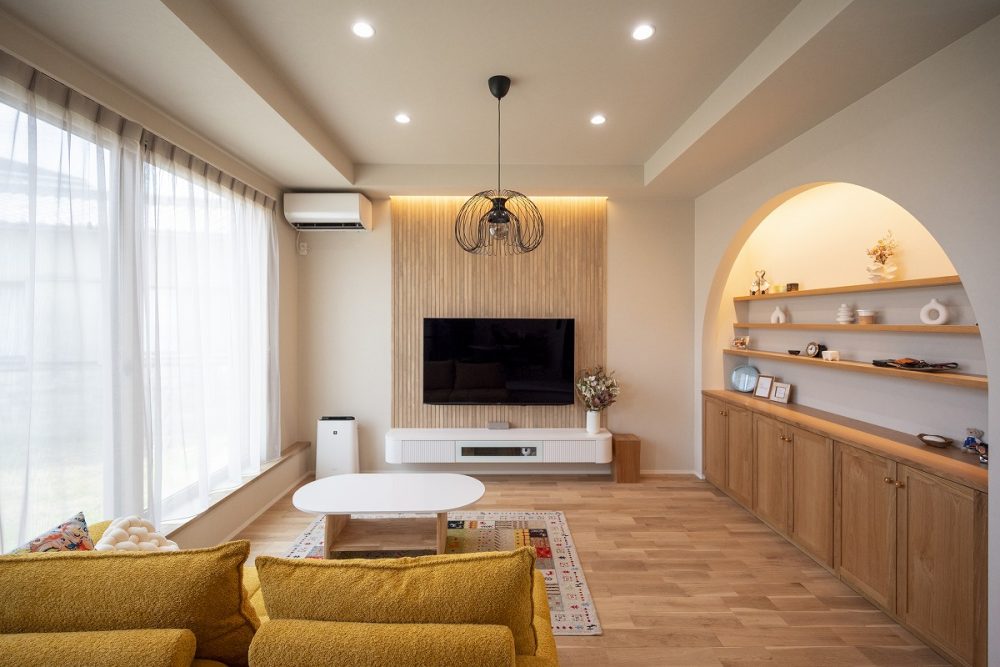 アイデザインホーム株式会社『愛犬と暮らすピットリビングのあるジャパンディスタイルの家』